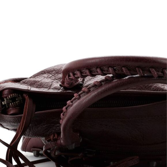 Balenciaga City Classic Studs Bag Leather Small Red - Picture 9 of 11